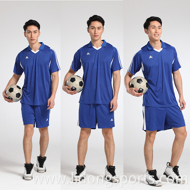 Wholesale Sublimation Custom soccer Jersey Design youth football uniforms football team jersey